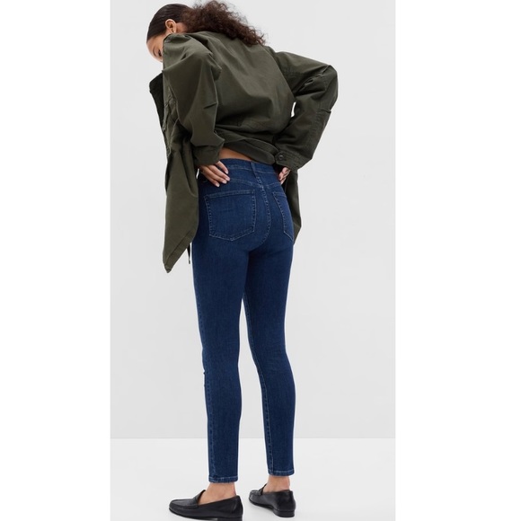 Gap Mid Rise True Skinny Jeans Size 28 - Picture 3 of 8